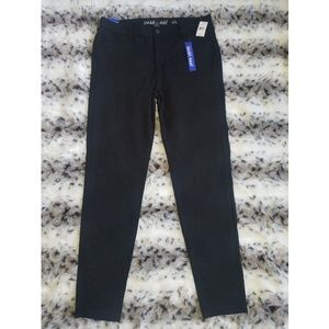 Black jeggings size 15